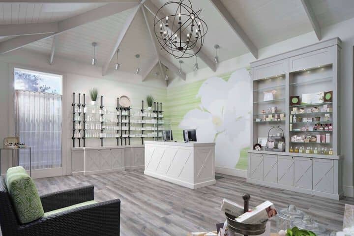 Spa reception